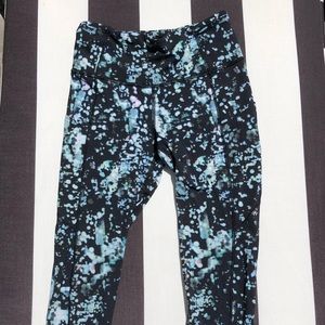 Glowing dotted Lululemon leggings